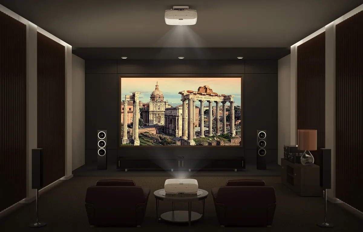 video projector cinema movies